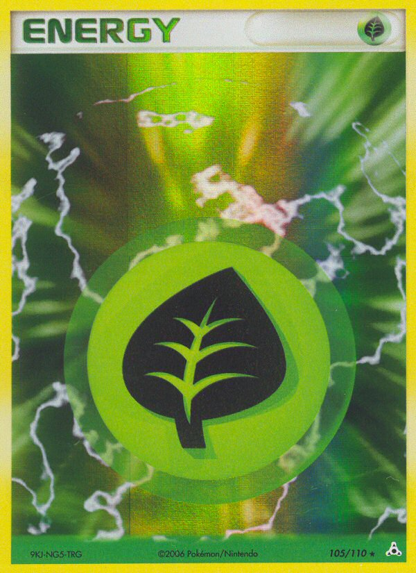 Grass Energy (105/110) [EX: Holon Phantoms] | Chromatic Games