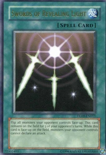Swords of Revealing Light (Green) [DL09-EN013] Rare | Chromatic Games