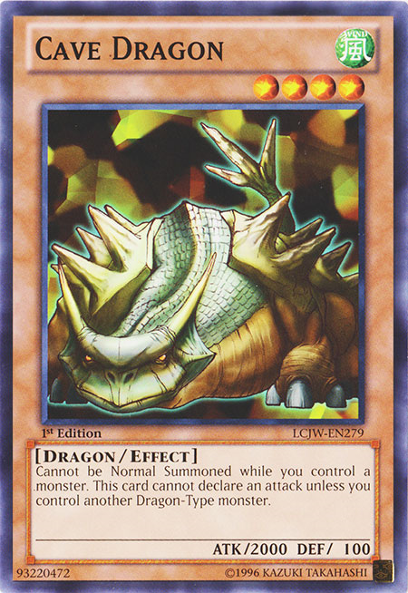 Cave Dragon [LCJW-EN279] Common | Chromatic Games