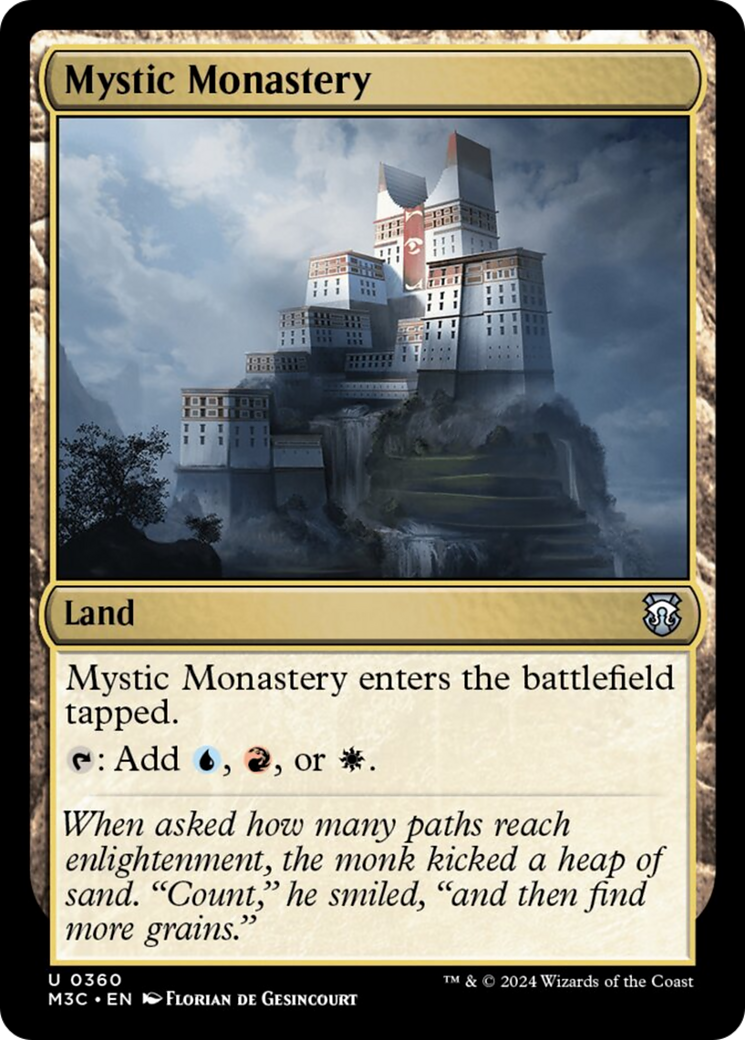 Mystic Monastery [Modern Horizons 3 Commander] | Chromatic Games