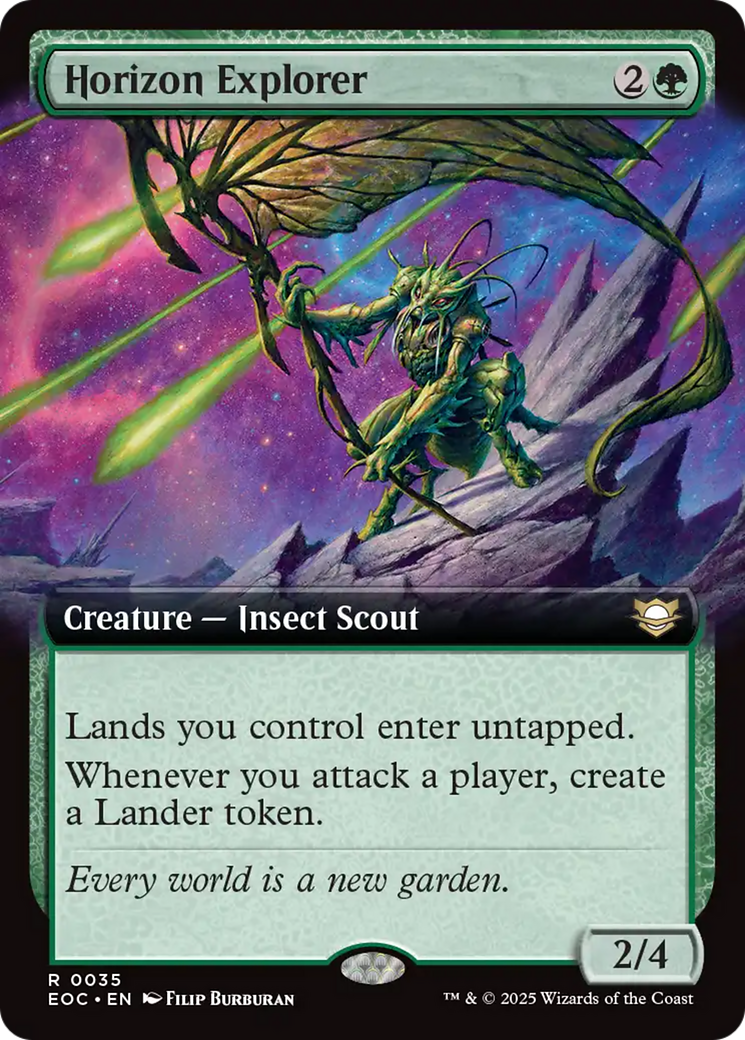 Horizon Explorer (Extended Art) [Edge of Eternities Commander] | Chromatic Games