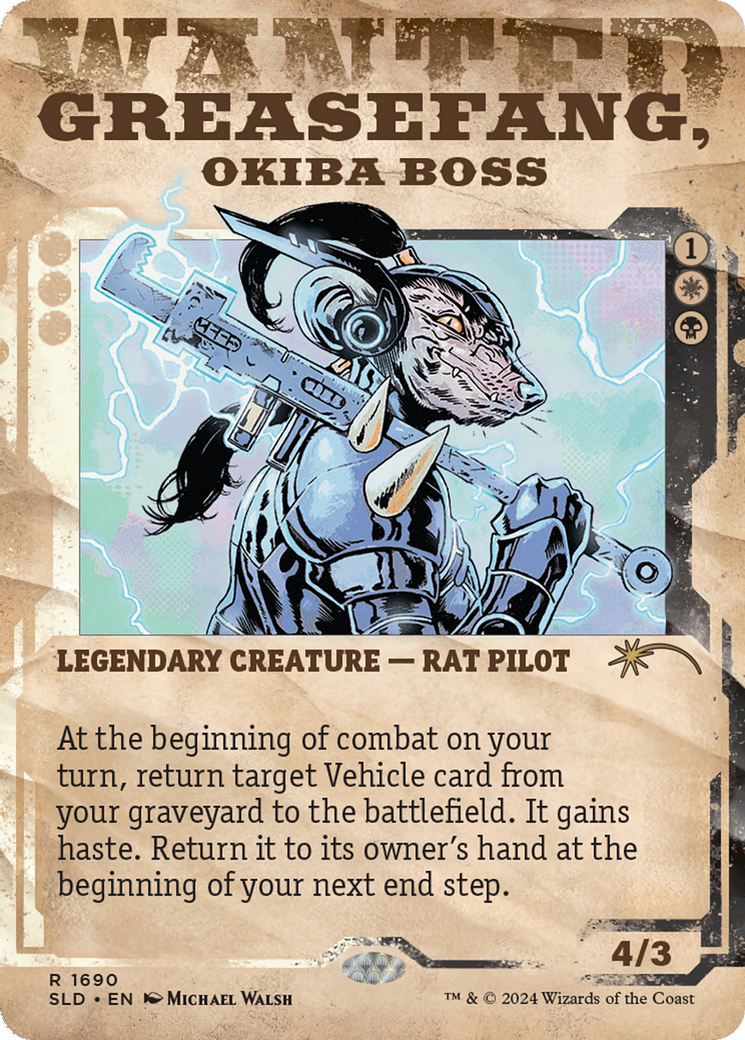 Greasefang, Okiba Boss [Secret Lair Drop Series] | Chromatic Games