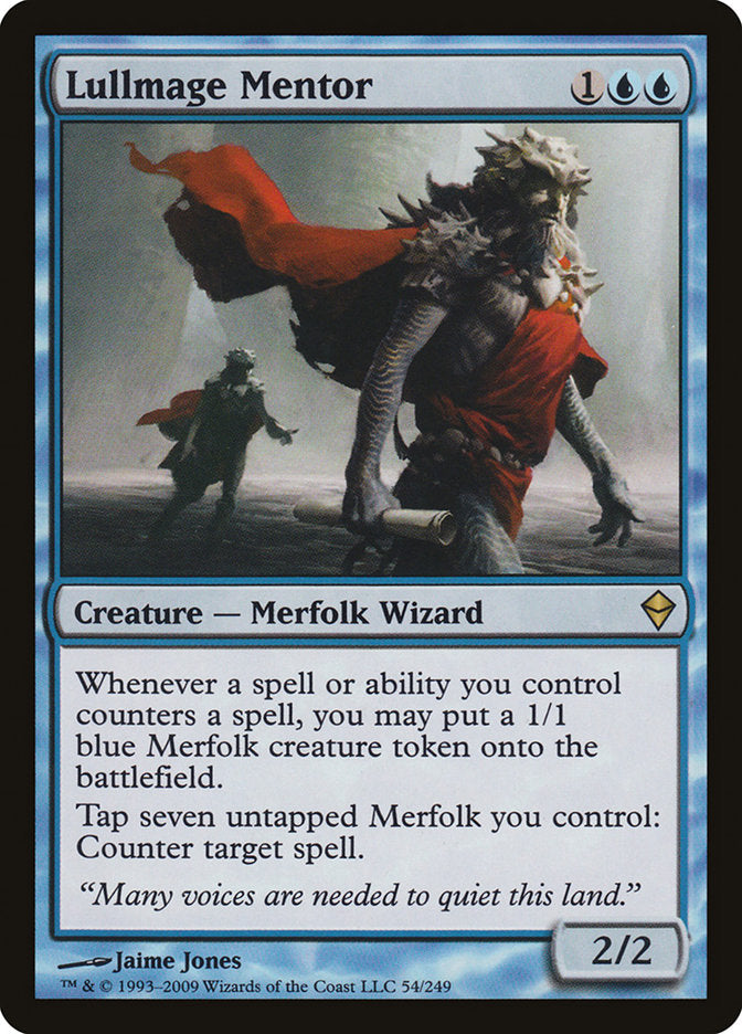 Lullmage Mentor 54/249 (Zendikar)  | Chromatic Games