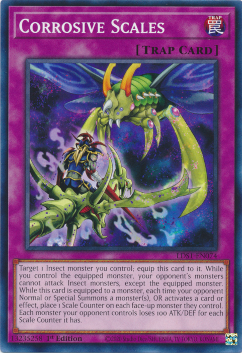 Corrosive Scales [LDS1-EN074] Common | Chromatic Games