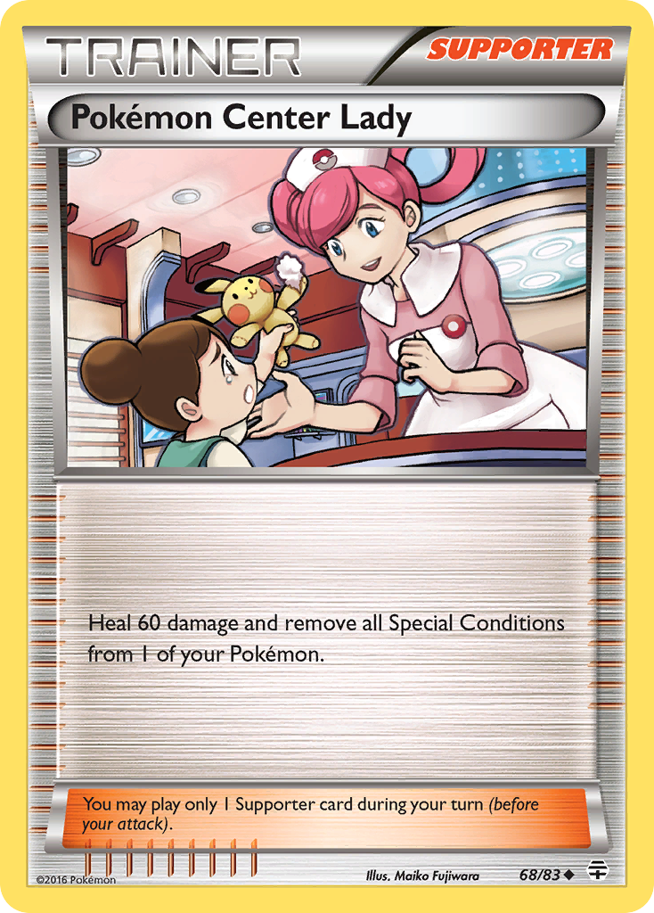 Pokemon Center Lady (68/83) [XY: Generations] | Chromatic Games