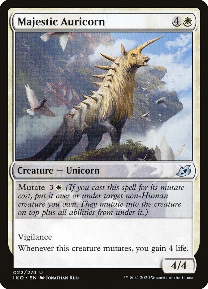 Majestic Auricorn 22/274 (Ikoria: Lair of Behemoths)  | Chromatic Games