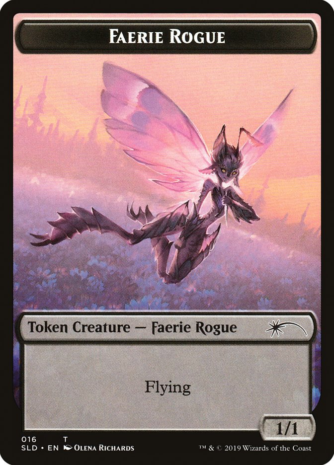 Faerie Rogue Token (016) [Secret Lair Drop Series] | Chromatic Games