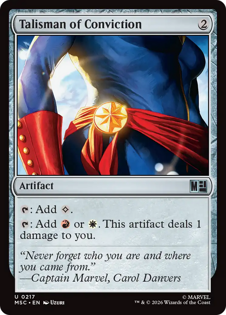 Talisman of Conviction [Marvel Super Heroes Commander] | Chromatic Games