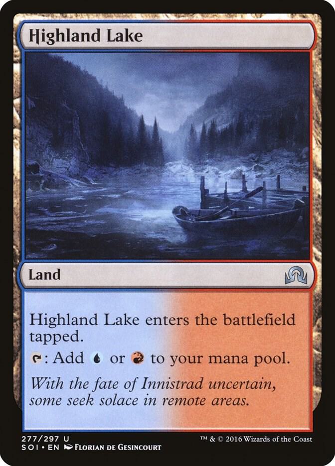 Highland Lake 277/297 (Shadows over Innistrad)  - Foil | Chromatic Games