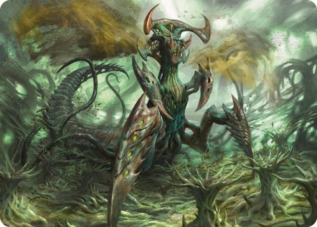 Zopandrel, Hunger Dominus Art Card [Phyrexia: All Will Be One Art Series] | Chromatic Games
