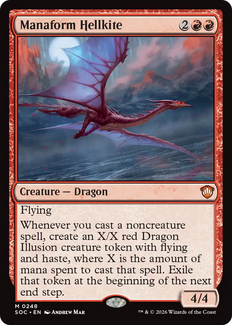 Manaform Hellkite [Secrets of Strixhaven Commander] | Chromatic Games