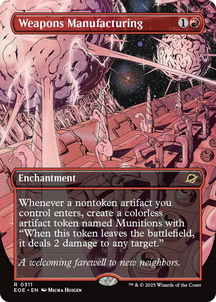 Weapons Manufacturing (Borderless) [Edge of Eternities] | Chromatic Games