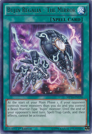 Bujin Regalia - The Mirror [MP14-EN170] Rare | Chromatic Games
