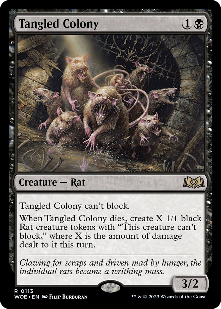 Tangled Colony [Wilds of Eldraine] | Chromatic Games