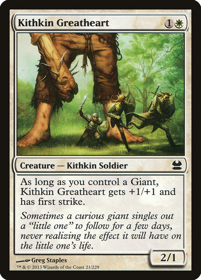 Kithkin Greatheart 21/229 (Modern Masters)  | Chromatic Games