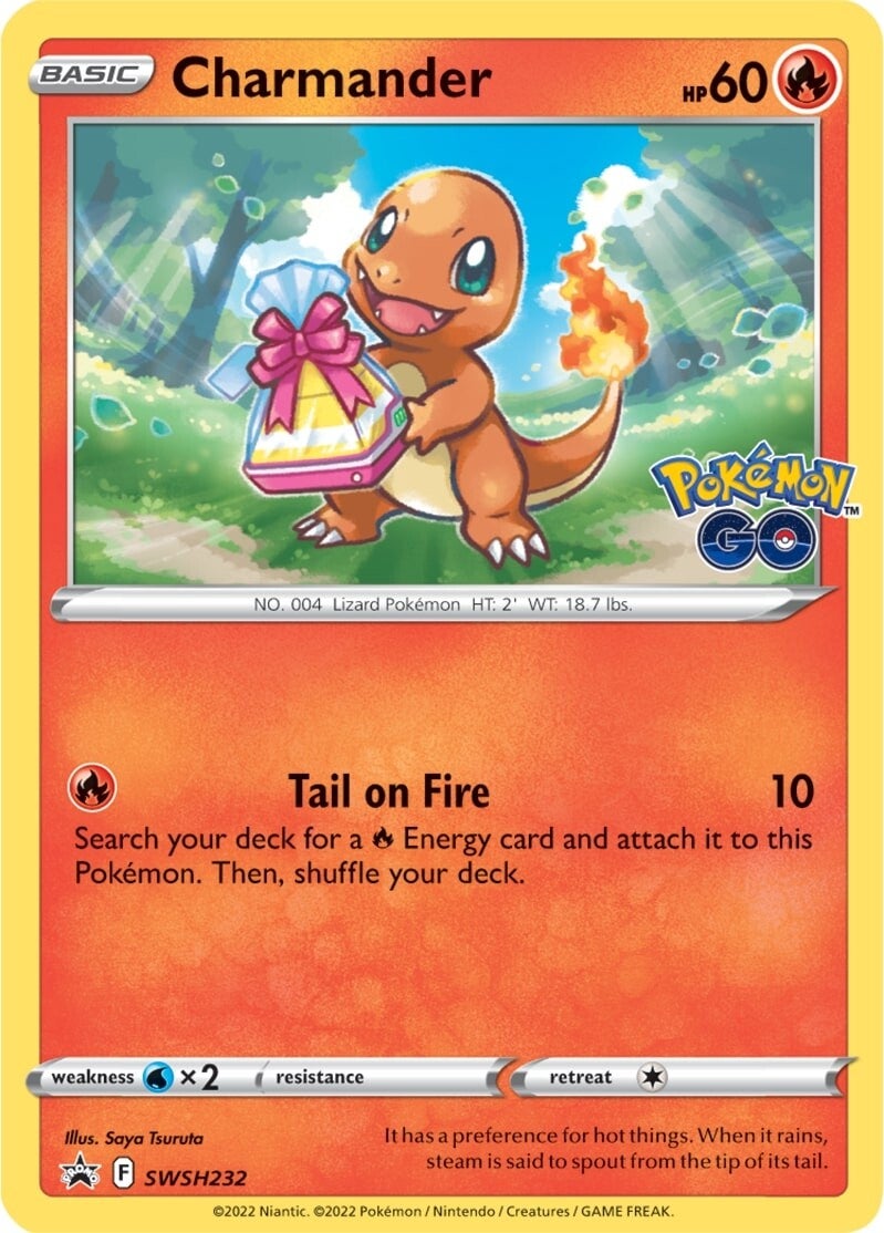 Charmander (SWSH232) [Sword & Shield: Black Star Promos] | Chromatic Games