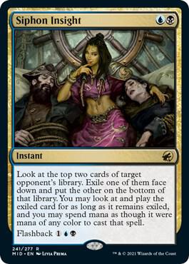 Siphon Insight 241 (Innistrad: Midnight Hunt)  | Chromatic Games