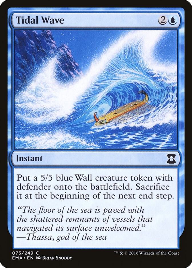 Tidal Wave 75/249 (Eternal Masters)  | Chromatic Games