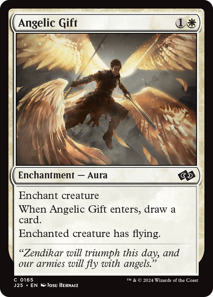 Angelic Gift [Foundations Jumpstart] | Chromatic Games