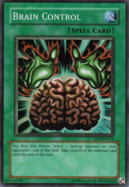 Brain Control [DR3-EN218] Super Rare | Chromatic Games