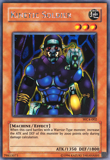 Kinetic Soldier [WC4-002] Secret Rare | Chromatic Games
