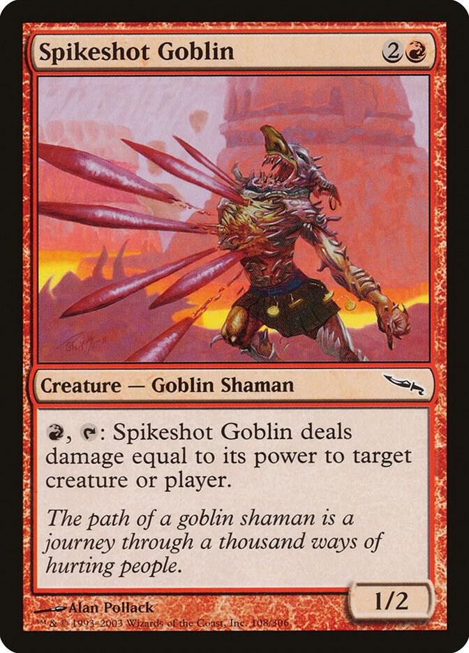 Spikeshot Goblin 108/306 (Mirrodin)  | Chromatic Games