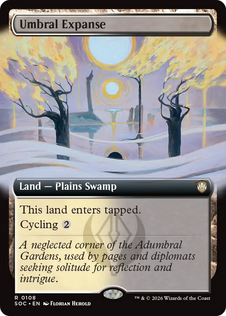 Umbral Expanse (Extended Art) [Secrets of Strixhaven Commander] | Chromatic Games