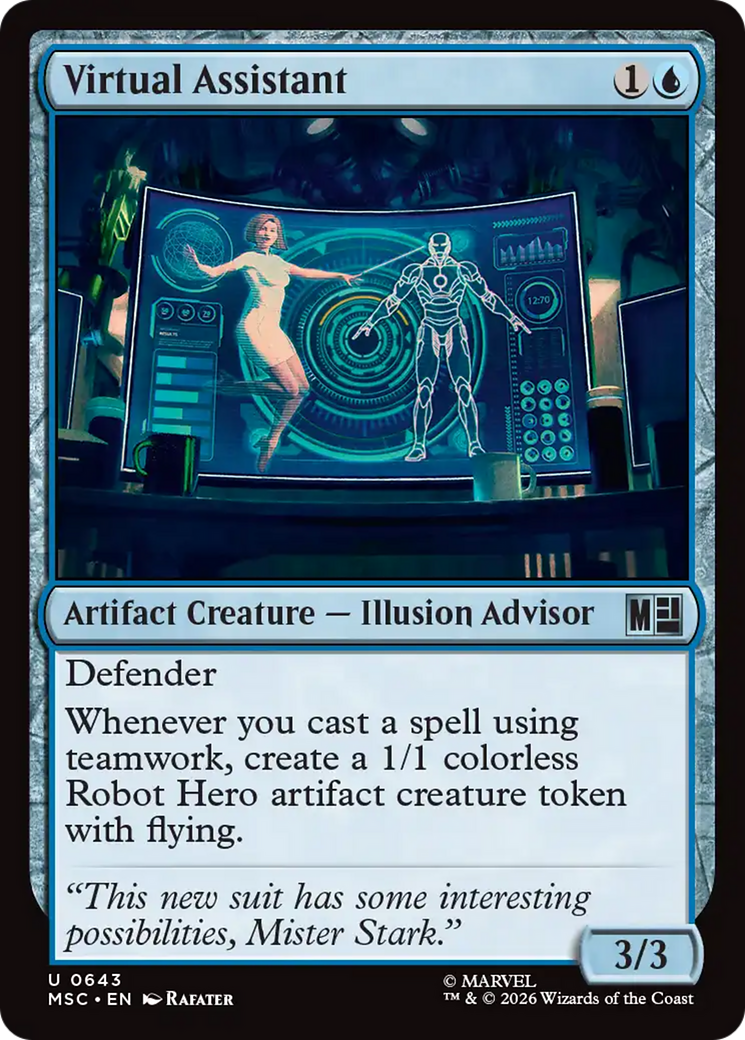 Virtual Assistant [Marvel Super Heroes Commander] | Chromatic Games