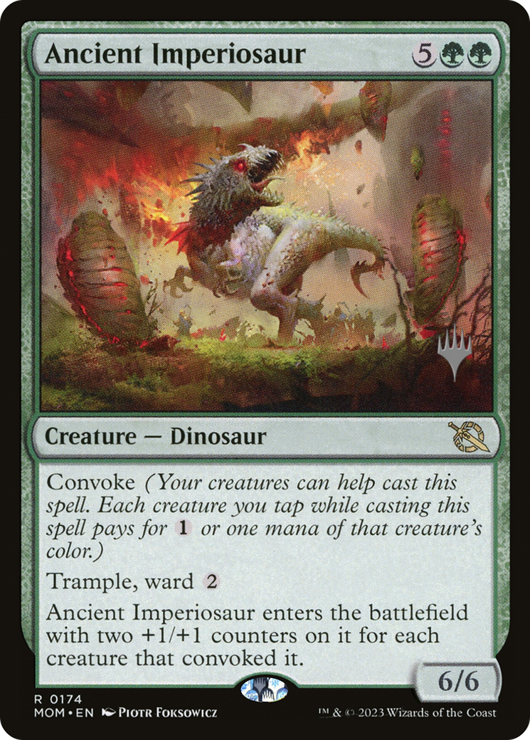 Ancient Imperiosaur (Promo Pack) [March of the Machine Promos] | Chromatic Games