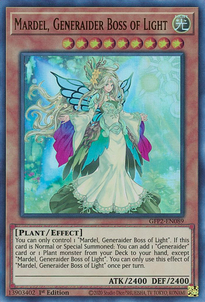 Mardel, Generaider Boss of Light [GFP2-EN089] Ultra Rare | Chromatic Games