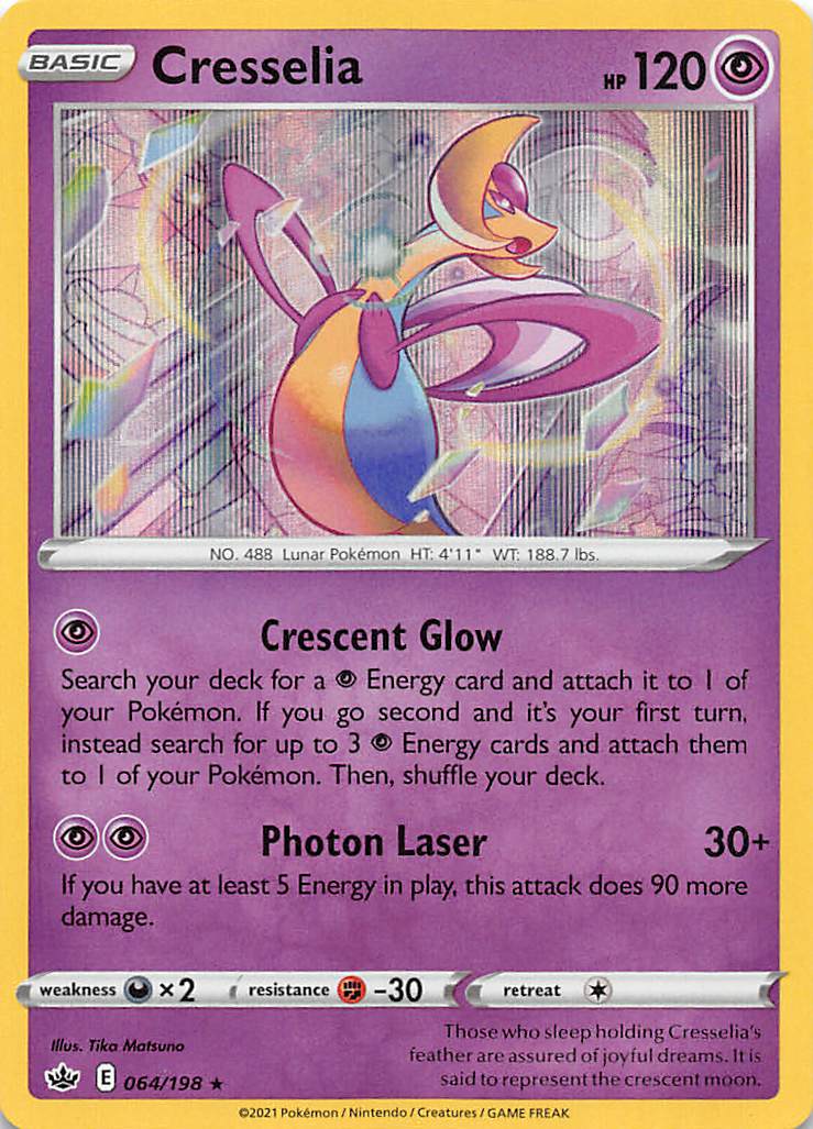 Cresselia (064/198) [Sword & Shield: Chilling Reign] | Chromatic Games