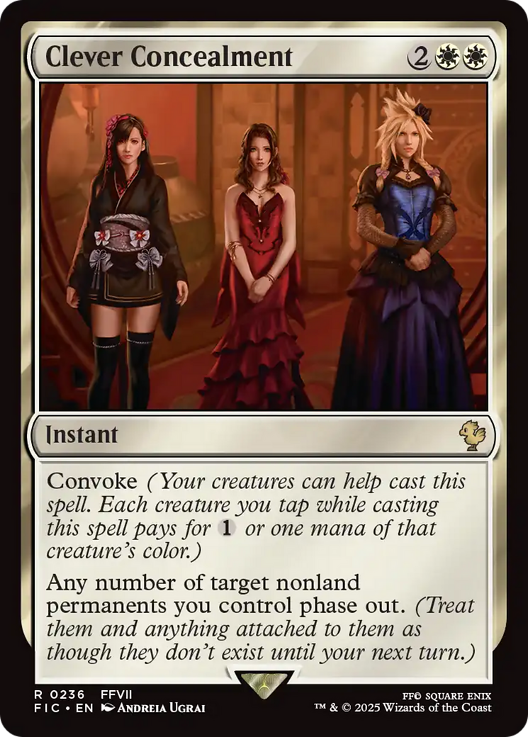 Clever Concealment [FINAL FANTASY Commander] | Chromatic Games