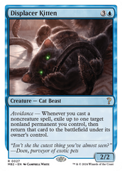 Displacer Kitten (White Border) [Mystery Booster 2] | Chromatic Games