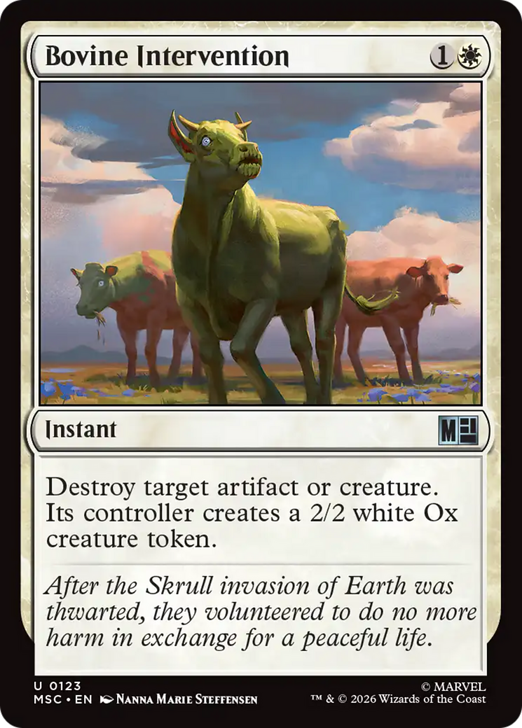 Bovine Intervention [Marvel Super Heroes Commander] | Chromatic Games