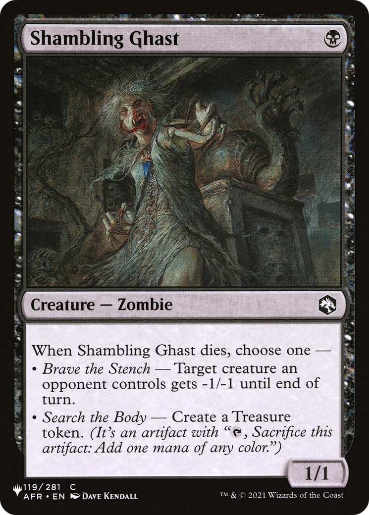 Shambling Ghast [The List Reprints] | Chromatic Games