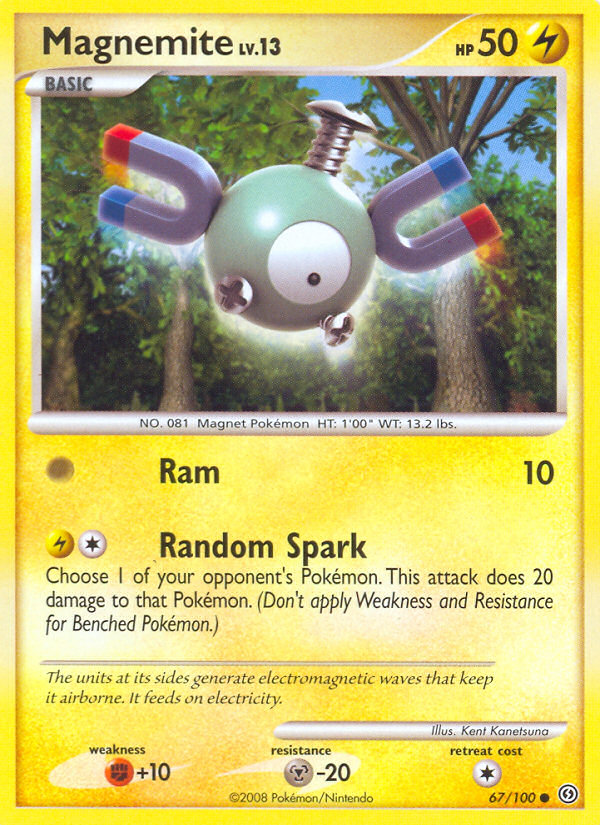 Magnemite (67/100) [Diamond & Pearl: Stormfront] | Chromatic Games