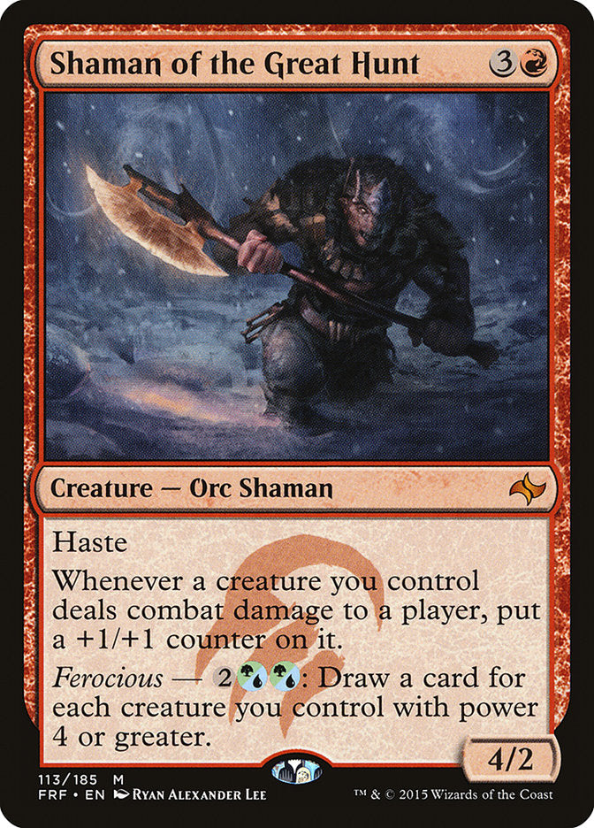 Shaman of the Great Hunt 113/185 (Fate Reforged)  | Chromatic Games