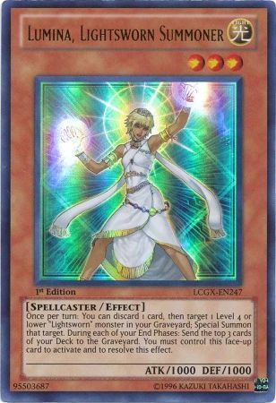 Lumina, Lightsworn Summoner [LCGX-EN247] Ultra Rare | Chromatic Games