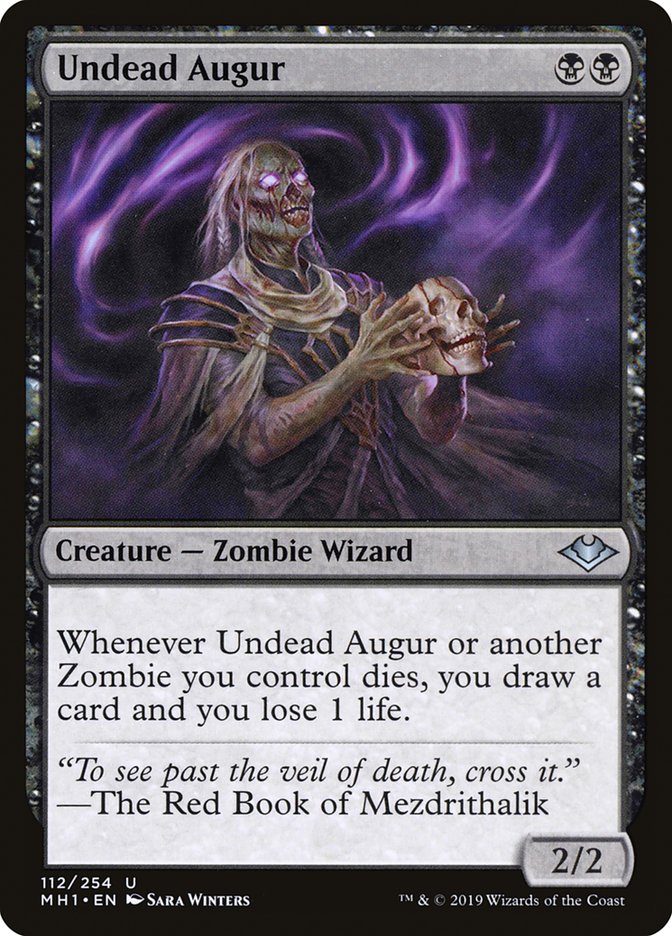 Undead Augur [Modern Horizons] | Chromatic Games