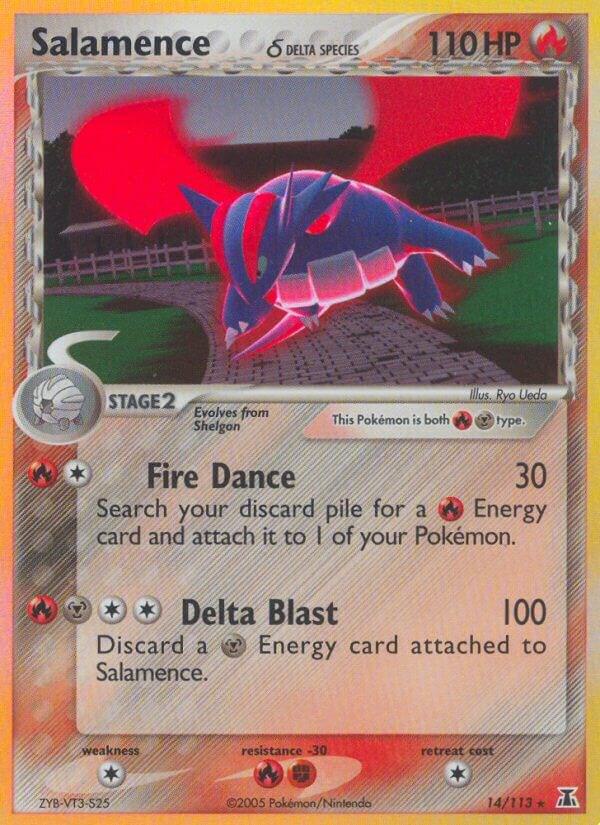 Salamence Delta Species 14/113 (Delta Species)  - Reverse Holofoil | Chromatic Games