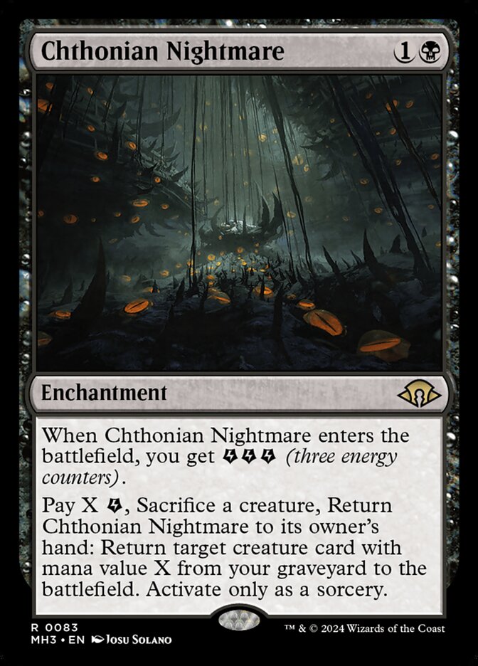 Chthonian Nightmare 83 (Modern Horizons 3)  | Chromatic Games