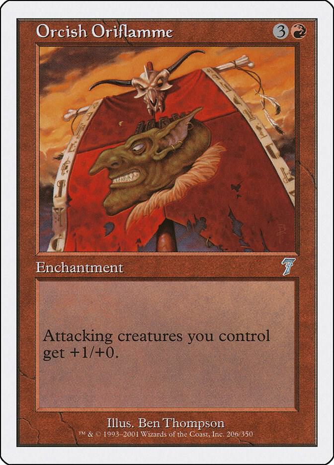 Orcish Oriflamme 206/350 (7th Edition)  | Chromatic Games