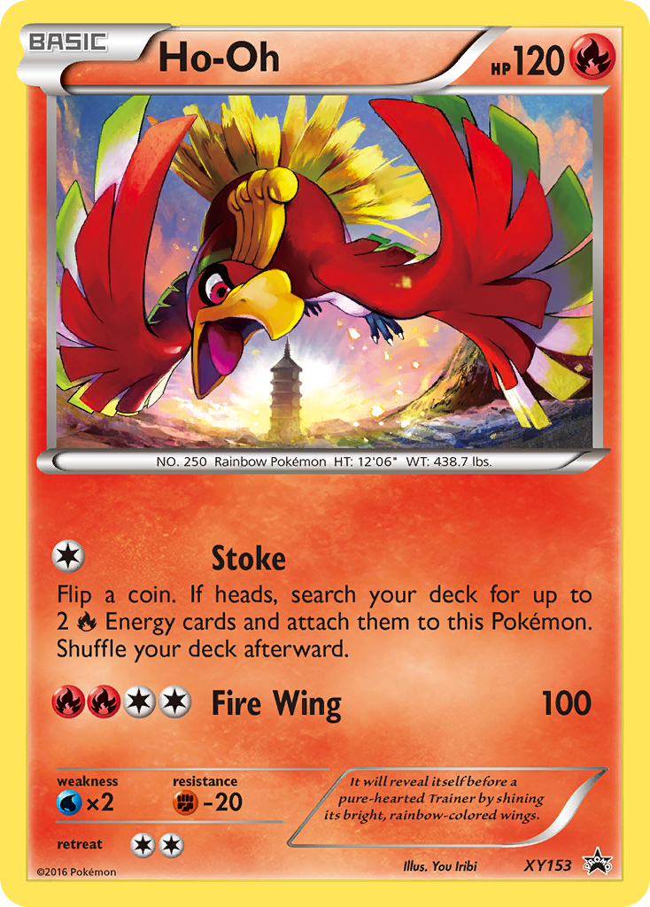 Ho-Oh (XY153) [XY: Black Star Promos] | Chromatic Games