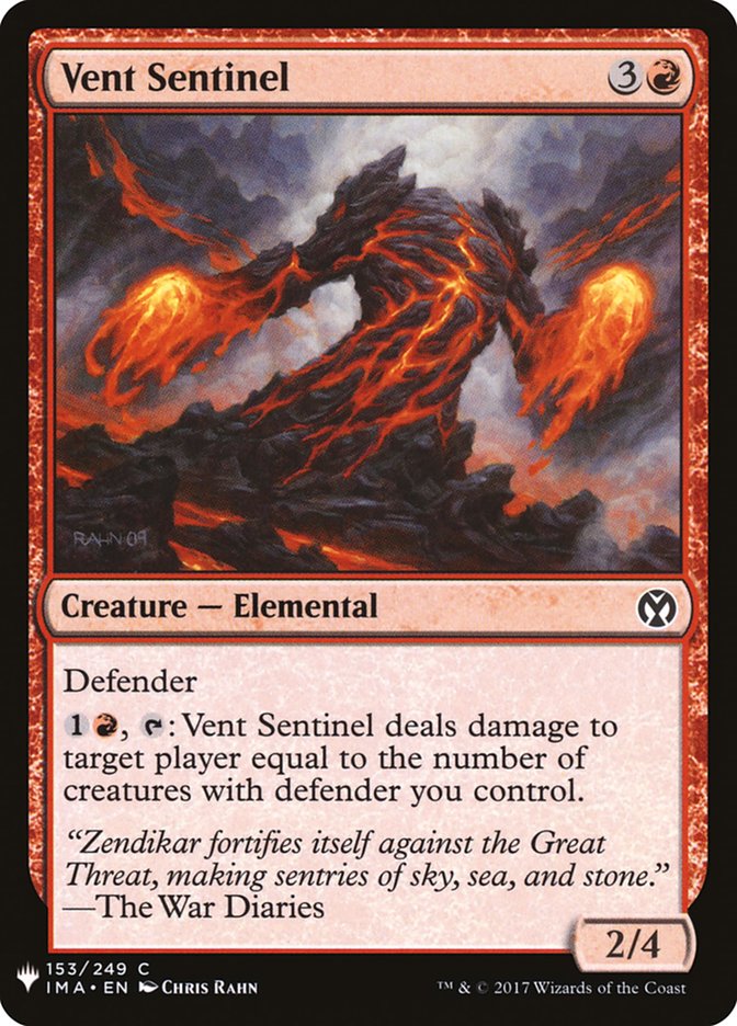 Vent Sentinel [Mystery Booster] | Chromatic Games