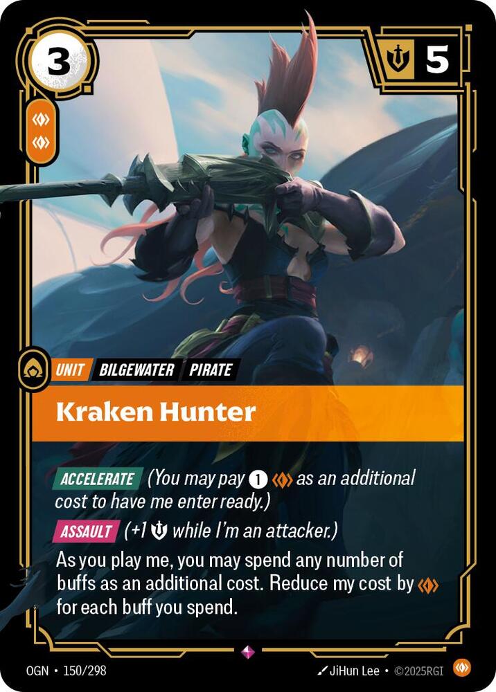 Kraken Hunter 150/298 (Origins)  - Foil | Chromatic Games