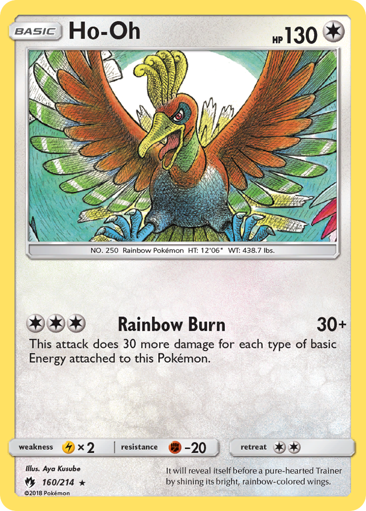 Ho-Oh (160/214) [Sun & Moon: Lost Thunder] | Chromatic Games