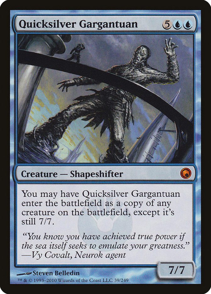 Quicksilver Gargantuan 39/249 (Scars of Mirrodin)  | Chromatic Games