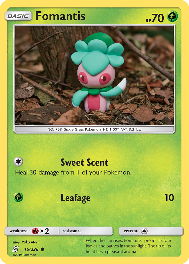 Fomantis (15/236) [Sun & Moon: Unified Minds] | Chromatic Games