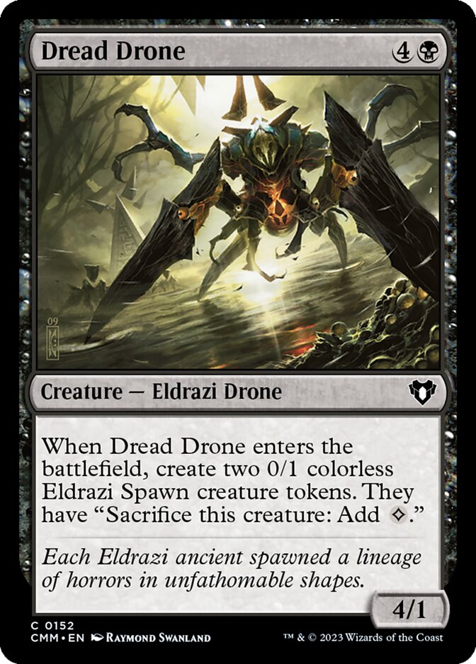 Dread Drone 152/451 (Commander Masters)  | Chromatic Games