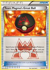 Team Magma's Great Ball (31/34) [XY: Double Crisis] | Chromatic Games